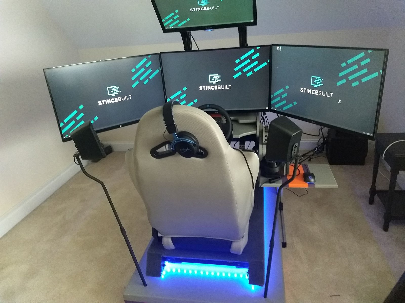 StinceBuilt iRacing PC build gallery image